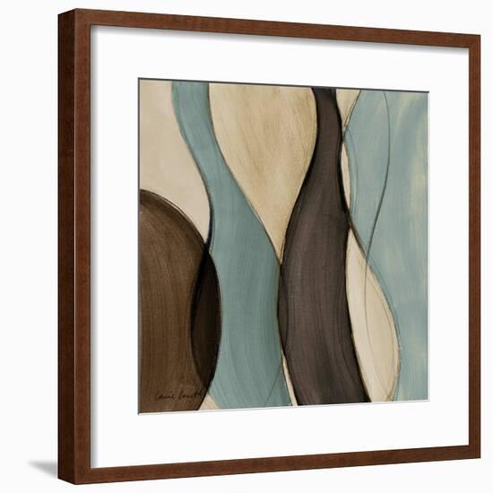 Coalescence in Bleu I-Lanie Loreth-Framed Premium Giclee Print