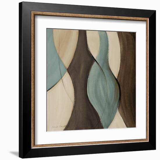 Coalescence in Bleu II-Lanie Loreth-Framed Art Print