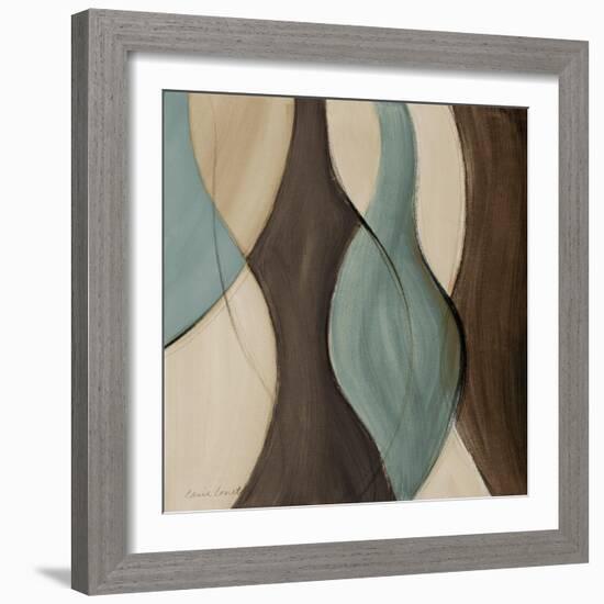 Coalescence in Bleu II-Lanie Loreth-Framed Art Print