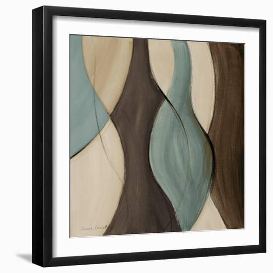 Coalescence in Bleu II-Lanie Loreth-Framed Art Print