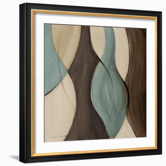 Coalescence in Bleu II-Lanie Loreth-Framed Art Print