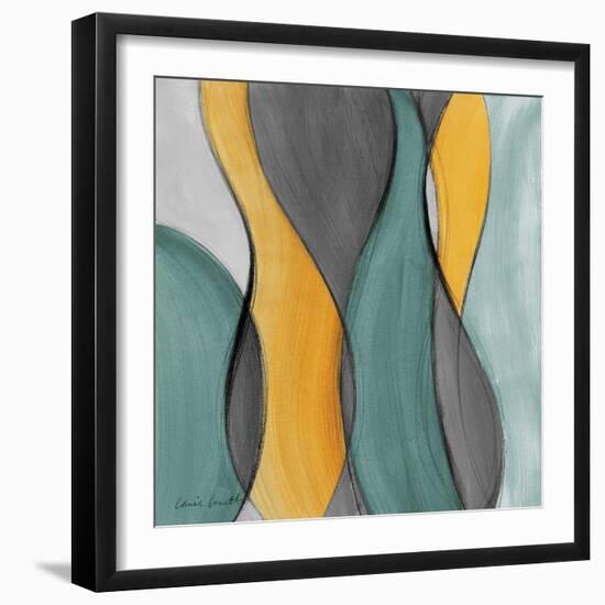 Coalescence in Gray I-Lanie Loreth-Framed Art Print