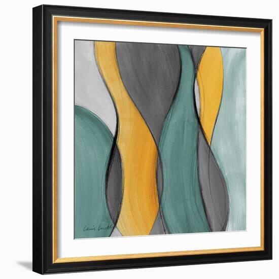 Coalescence in Gray I-Lanie Loreth-Framed Art Print