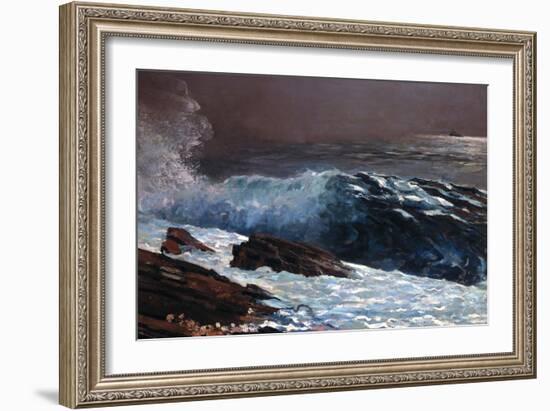 Coast, 1890-Winslow Homer-Framed Giclee Print