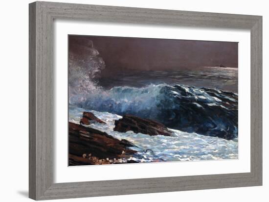 Coast, 1890-Winslow Homer-Framed Giclee Print