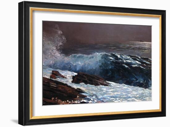 Coast, 1890-Winslow Homer-Framed Giclee Print