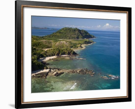 Coast at Nosy Be with Several Small Bays, North Madagascar-Inaki Relanzon-Framed Photographic Print