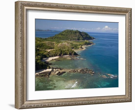 Coast at Nosy Be with Several Small Bays, North Madagascar-Inaki Relanzon-Framed Photographic Print