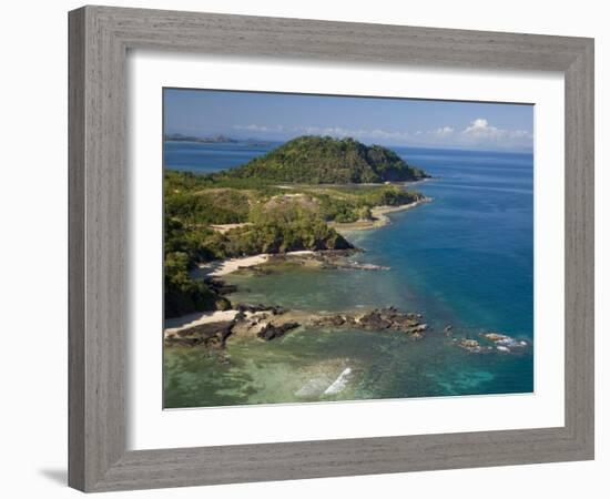 Coast at Nosy Be with Several Small Bays, North Madagascar-Inaki Relanzon-Framed Photographic Print