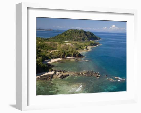 Coast at Nosy Be with Several Small Bays, North Madagascar-Inaki Relanzon-Framed Photographic Print