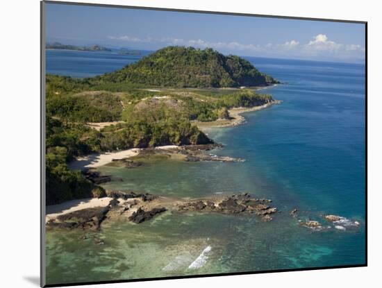 Coast at Nosy Be with Several Small Bays, North Madagascar-Inaki Relanzon-Mounted Photographic Print