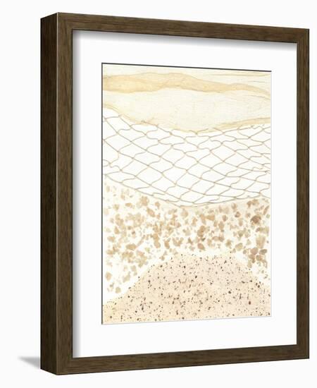 Coast Away II-Vanna Lam-Framed Art Print