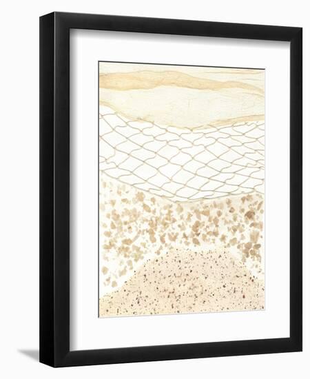 Coast Away II-Vanna Lam-Framed Art Print