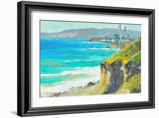 Coast Cliffs-Allayn Stevens-Framed Art Print