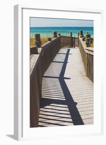 Coast Dock I-Susan Bryant-Framed Photographic Print