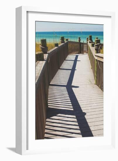 Coast Dock I-Susan Bryant-Framed Photographic Print