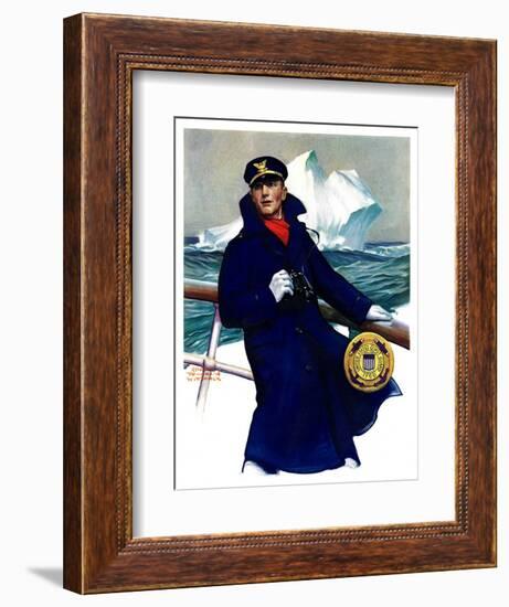 "Coast Guard,"February 11, 1933-Edgar Franklin Wittmack-Framed Giclee Print