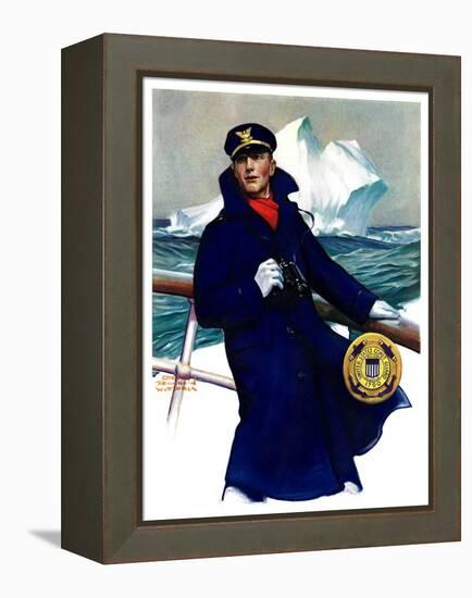 "Coast Guard,"February 11, 1933-Edgar Franklin Wittmack-Framed Premier Image Canvas