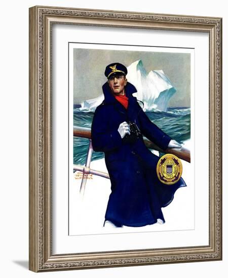 "Coast Guard,"February 11, 1933-Edgar Franklin Wittmack-Framed Giclee Print