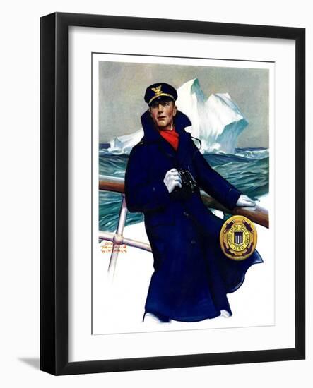 "Coast Guard,"February 11, 1933-Edgar Franklin Wittmack-Framed Giclee Print