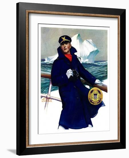 "Coast Guard,"February 11, 1933-Edgar Franklin Wittmack-Framed Giclee Print