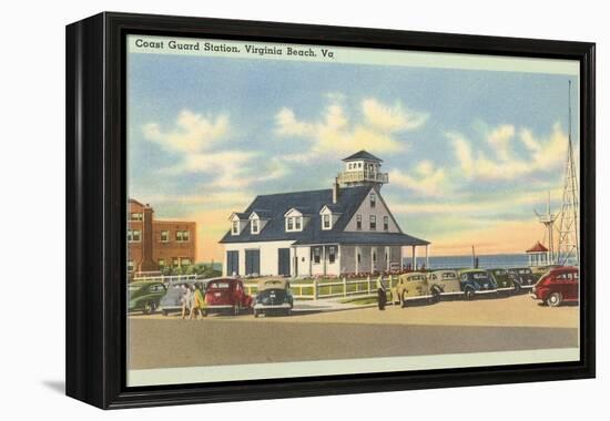 Coast Guard Station, Virginia Beach, Virginia-null-Framed Stretched Canvas