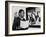 Coast Guardsman Jacob Lawrence, with His Paintings at the Institute of Modern Art in Boston in 1945-null-Framed Photo