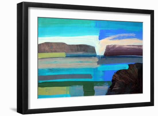 Coast II-Paul Powis-Framed Giclee Print