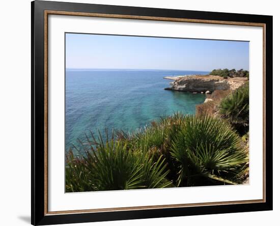 Coast Near Cassibile, Siracusa Province, Sicily, Italy, Mediterranean, Europe-Vincenzo Lombardo-Framed Photographic Print