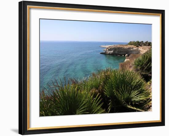 Coast Near Cassibile, Siracusa Province, Sicily, Italy, Mediterranean, Europe-Vincenzo Lombardo-Framed Photographic Print