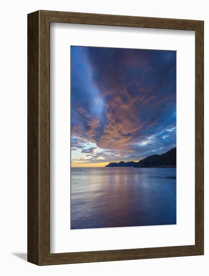 Coast Near Manarola, Cinque Terre, Liguria, Italy, Europe-Gavin Hellier-Framed Photographic Print