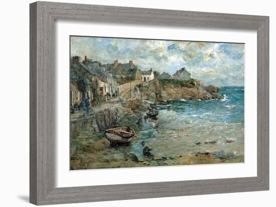 Coast of Cornwall-Alfonso Hollaender-Framed Giclee Print