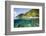 Coast of Dominica above and below Water-Reinhard Dirscherl-Framed Photographic Print