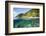 Coast of Dominica above and below Water-Reinhard Dirscherl-Framed Photographic Print