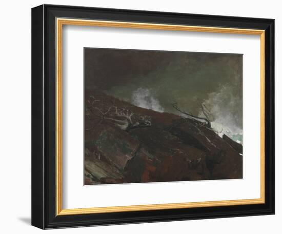 Coast of Maine, 1893-Winslow Homer-Framed Giclee Print