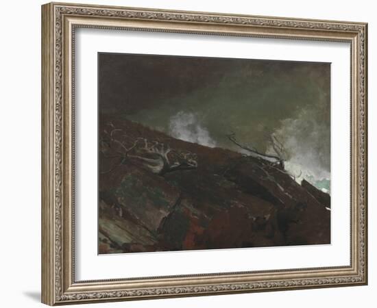 Coast of Maine, 1893-Winslow Homer-Framed Giclee Print