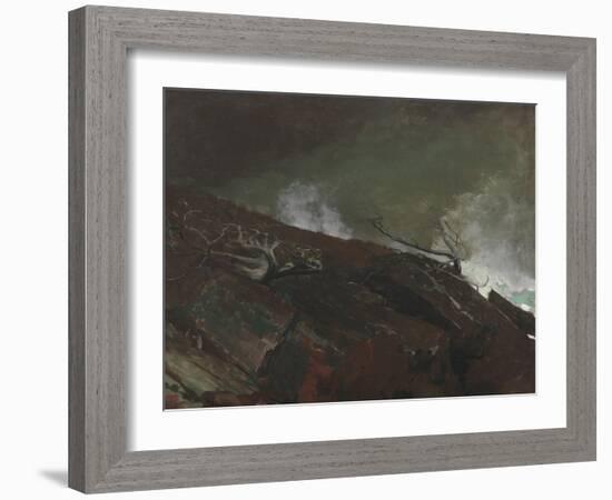 Coast of Maine, 1893-Winslow Homer-Framed Giclee Print