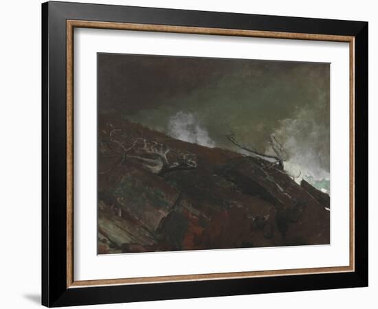 Coast of Maine, 1893-Winslow Homer-Framed Giclee Print