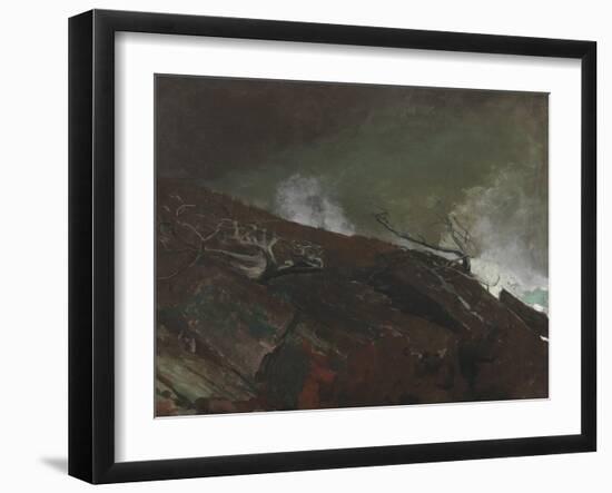 Coast of Maine, 1893-Winslow Homer-Framed Giclee Print