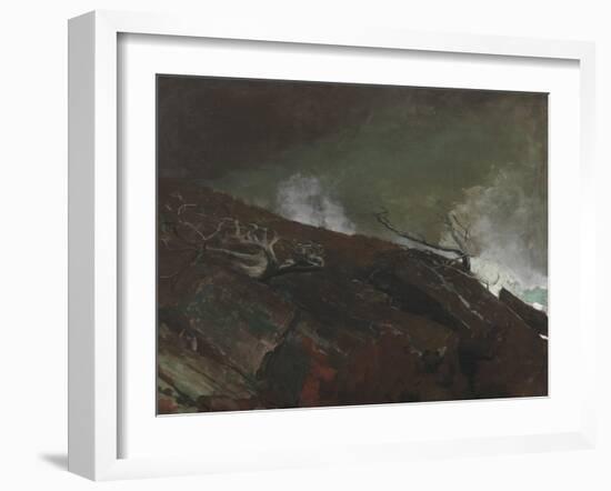 Coast of Maine, 1893-Winslow Homer-Framed Giclee Print