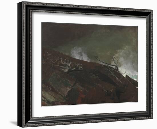 Coast of Maine, 1893-Winslow Homer-Framed Giclee Print