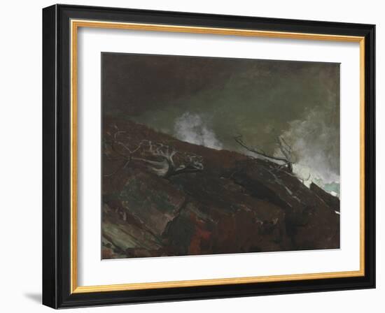 Coast of Maine, 1893-Winslow Homer-Framed Giclee Print