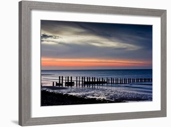 Coast of north Kent where JMW Turner used to paint-Charles Bowman-Framed Photographic Print