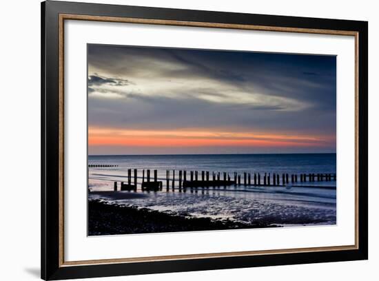 Coast of north Kent where JMW Turner used to paint-Charles Bowman-Framed Photographic Print