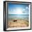 Coast of Red Sea at the Sunlight-Givaga-Framed Photographic Print