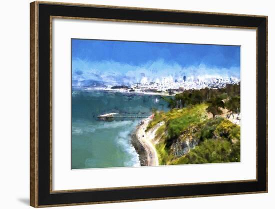 Coast of San Francisco-Philippe Hugonnard-Framed Giclee Print