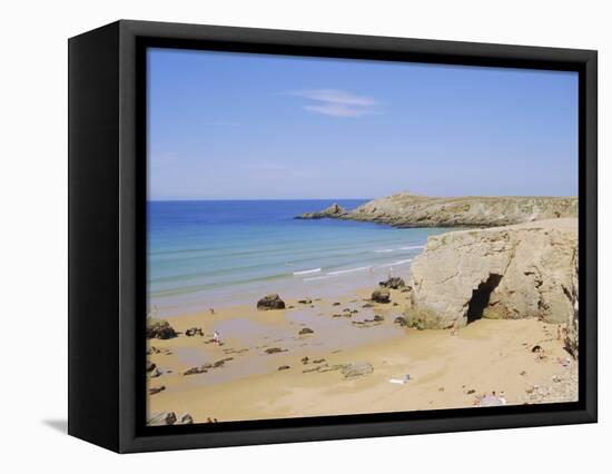 Coast, Quiberon, Cote Sauvage, Brittany, France, Europe-Firecrest Pictures-Framed Premier Image Canvas