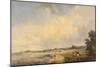 Coast Scene, 1860 (Oil on Canvas)-Alfred Vickers-Mounted Giclee Print