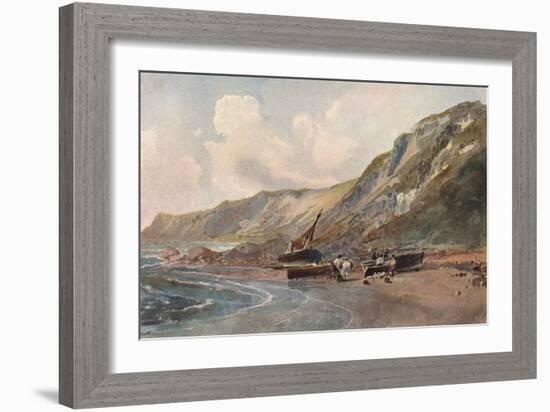 'Coast Scene', c1819-Peter De Wint-Framed Giclee Print