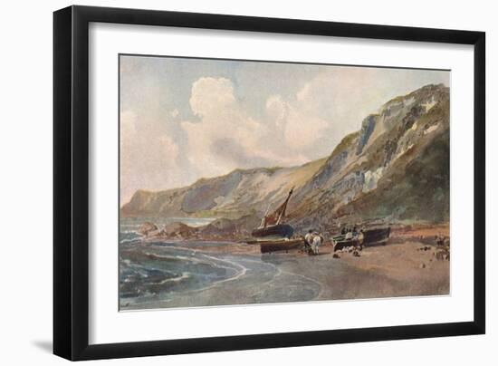 'Coast Scene', c1819-Peter De Wint-Framed Giclee Print